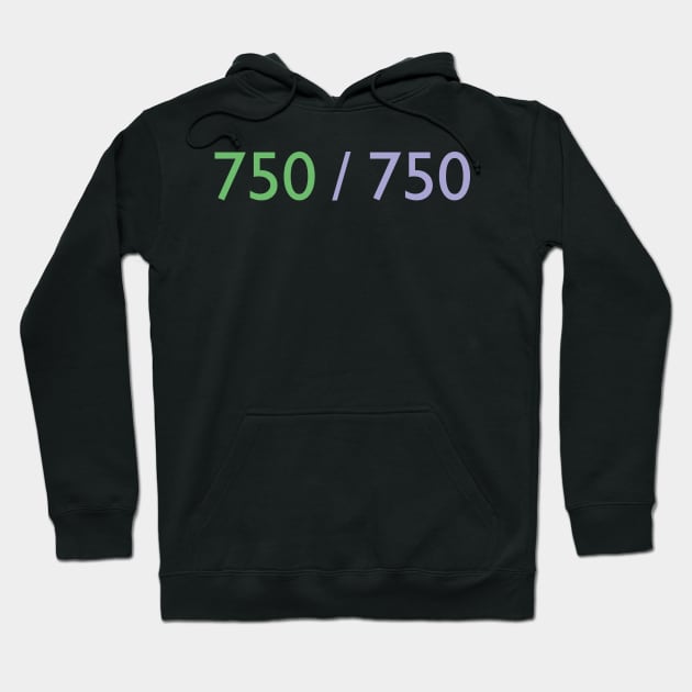 750 / 750 Hoodie by Expandable Studios